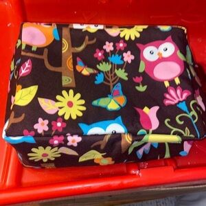 NWT owl cosmetic/pencil bag G3